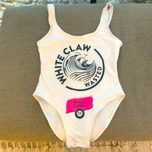 Black cherry White claw bathing suit